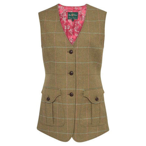Laksen Ladies Temple Classic Tweed Shooting Vest