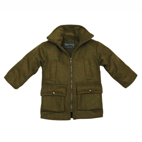 Ilkley Children's Check Country Shirt In Brown