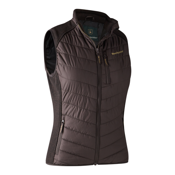 Deerhunter  Lady Caroline Padded Waistcoat with knit - 4573