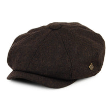 Failsworth Hats Alfie Melton Newsboy Cap - Loden