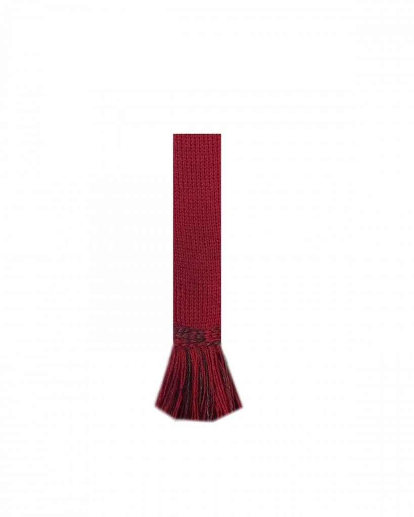 House of Cheviot   Garter Ties ~ Brick Red & Spruce
