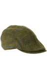 Urville duckbill cap - moss blue/rust chk