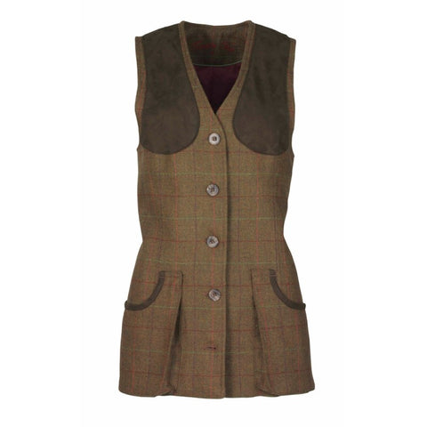 Laksen Ladies Temple Classic Tweed Shooting Vest