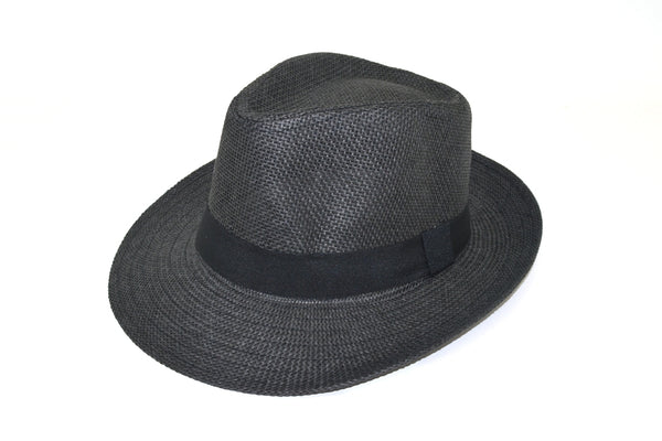 Unisex Straw Panama style Sun Hat - H-712